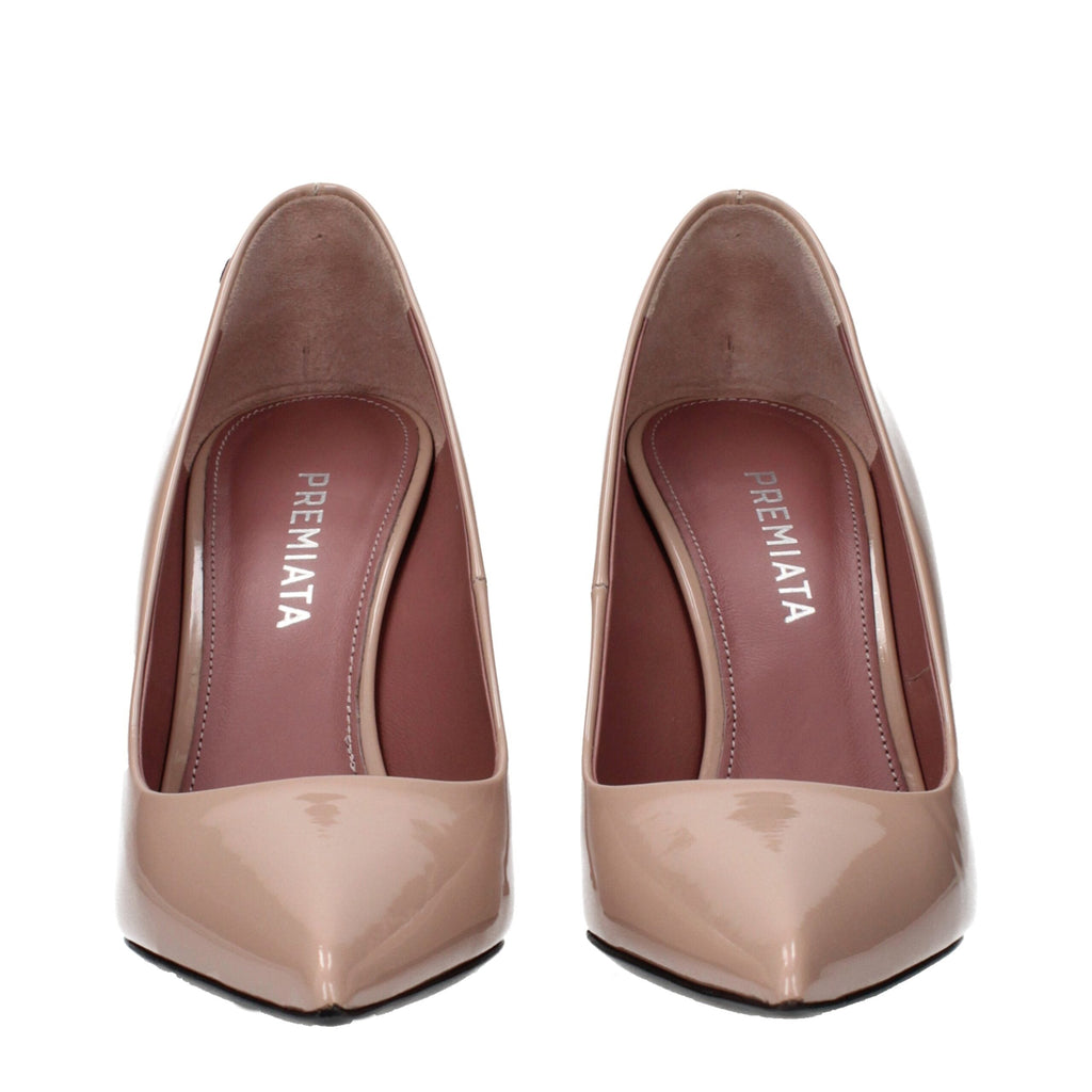 Premiata Pink Leather Women's Pumps