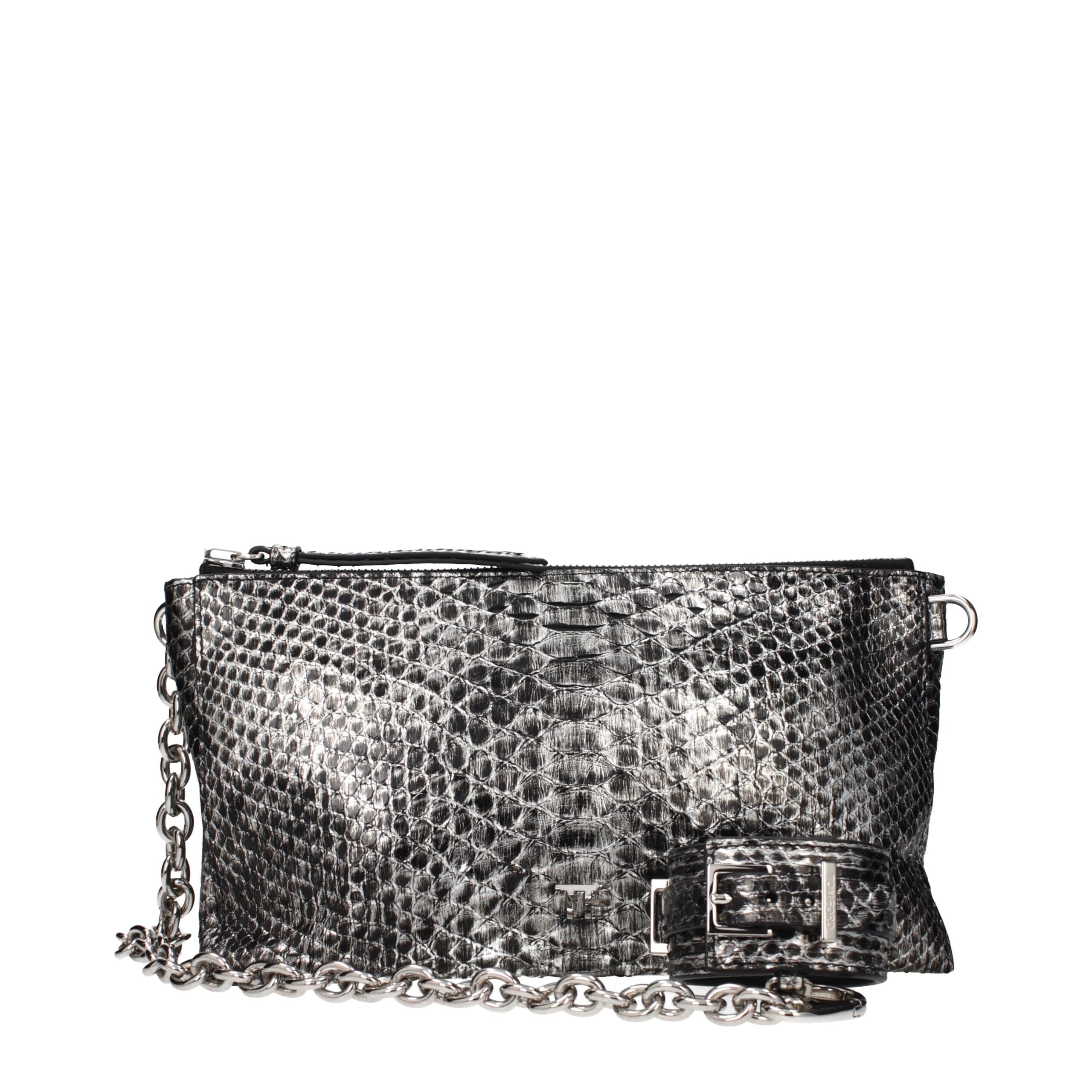 Tom Ford Gray Skin Women's Handbag