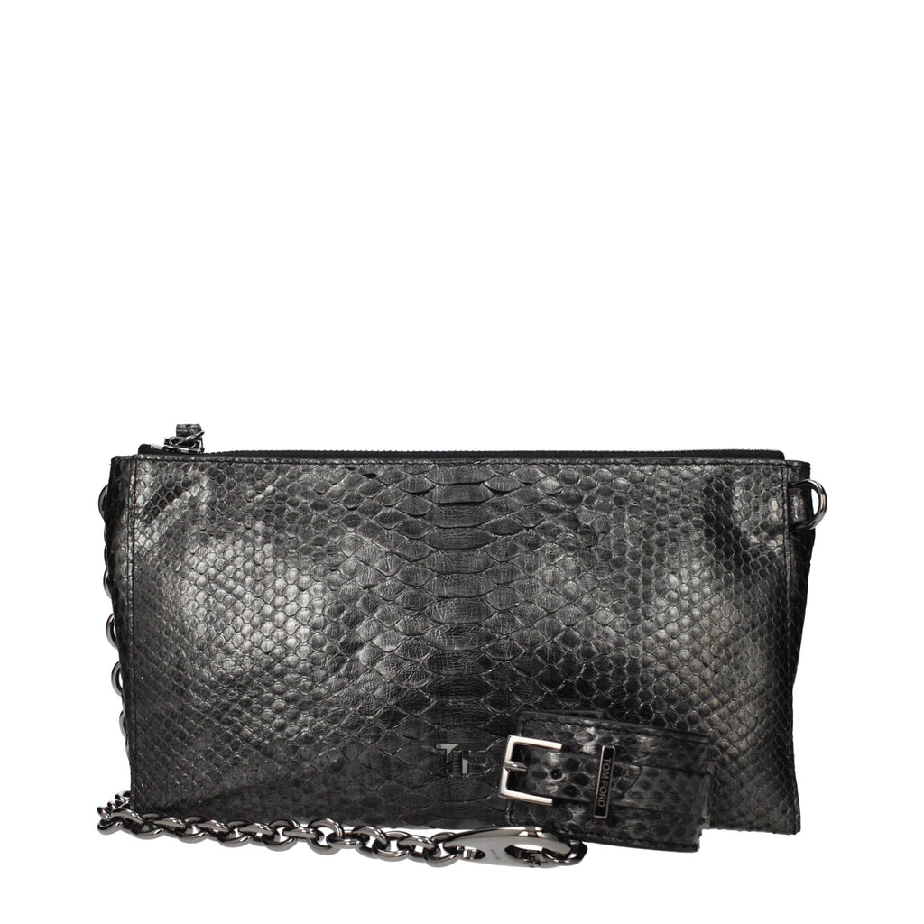 Tom Ford Gray Skin Women's Handbag