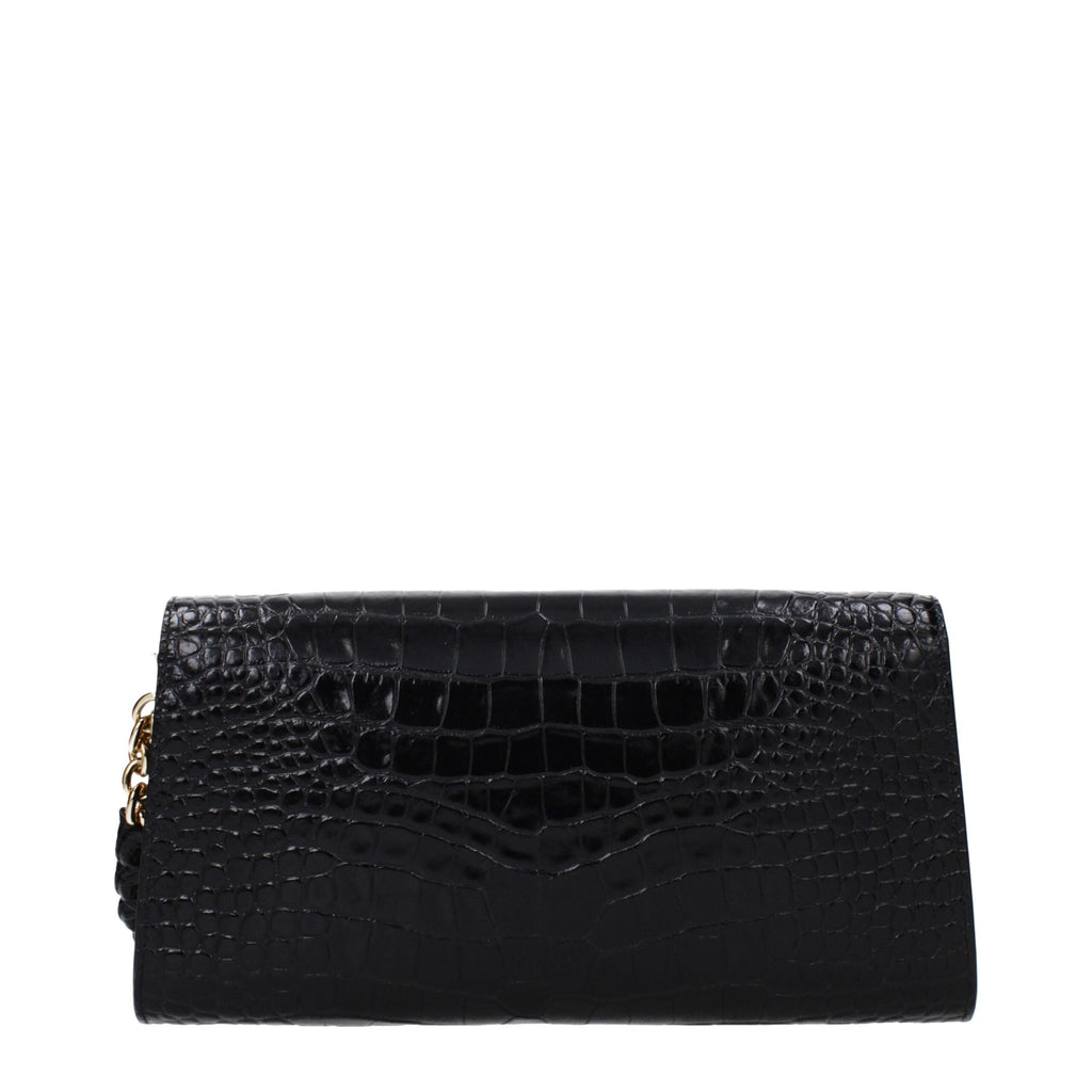 Tom Ford Black Leather Clutch Women's Bag