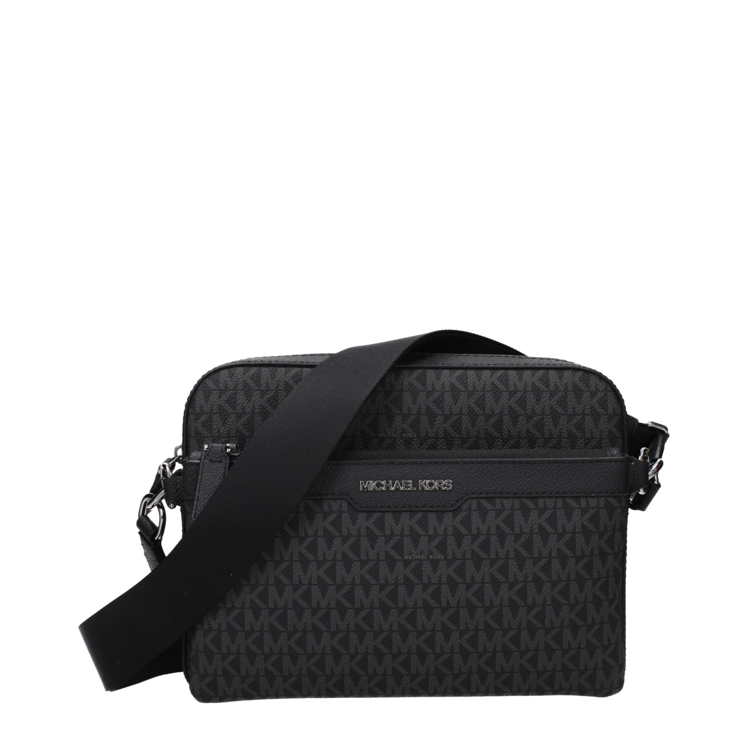 Michael Kors Black Fabric Crossbody Men's Bag
