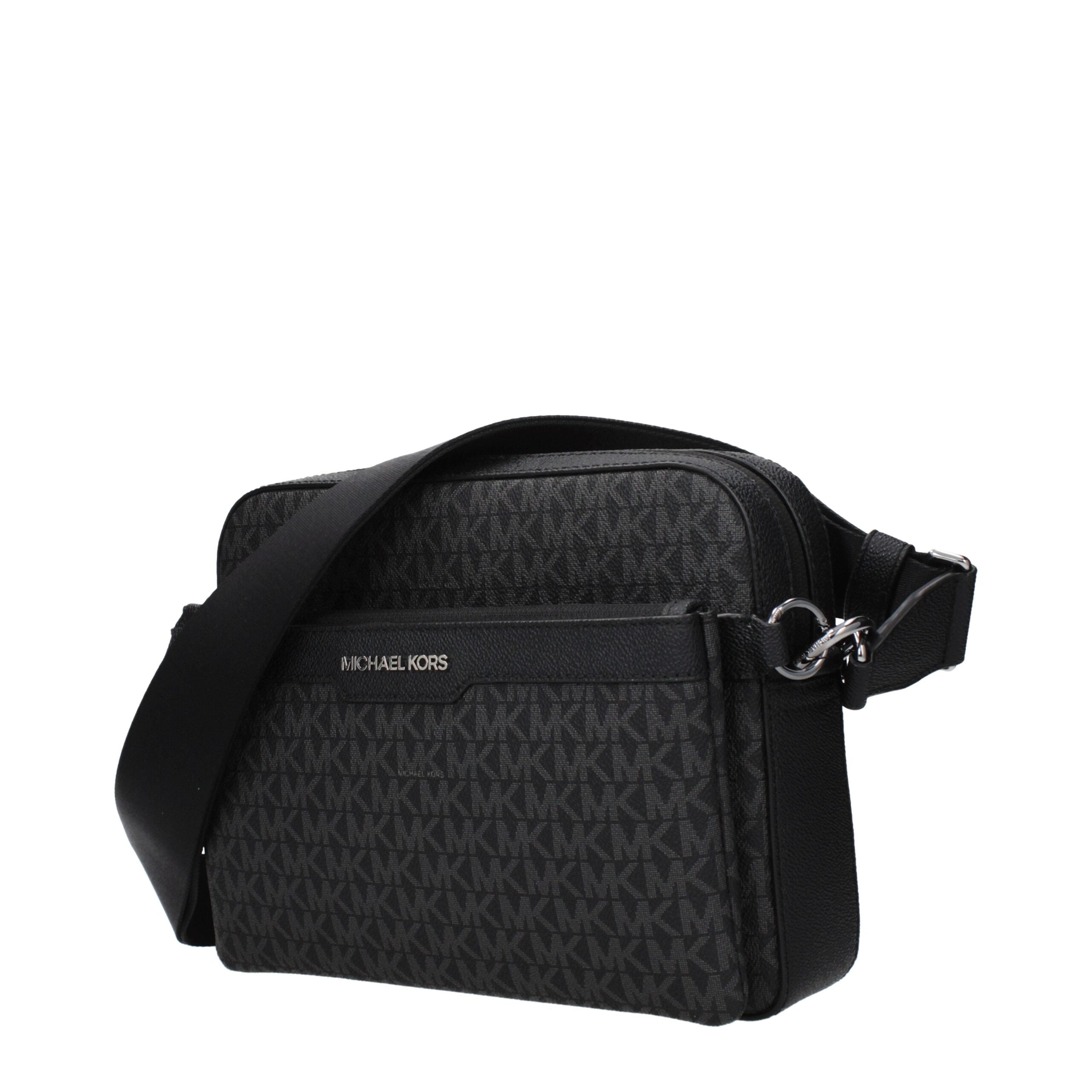 Michael Kors Black Fabric Crossbody Men's Bag