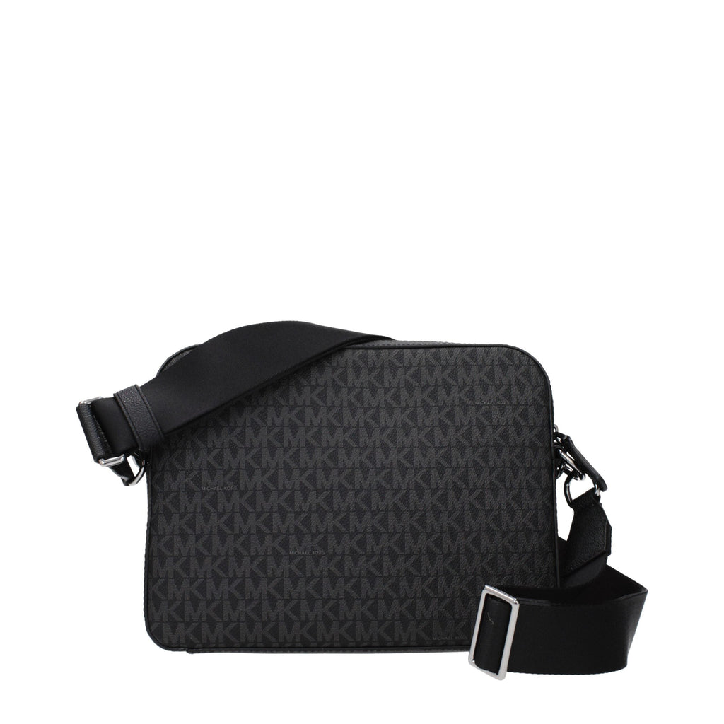 Michael Kors Black Fabric Crossbody Men's Bag