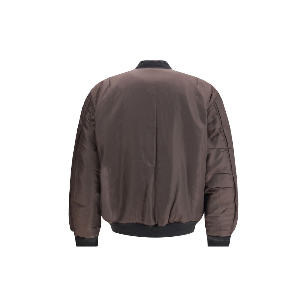 Diesel Black Polyamide Men's Bomber