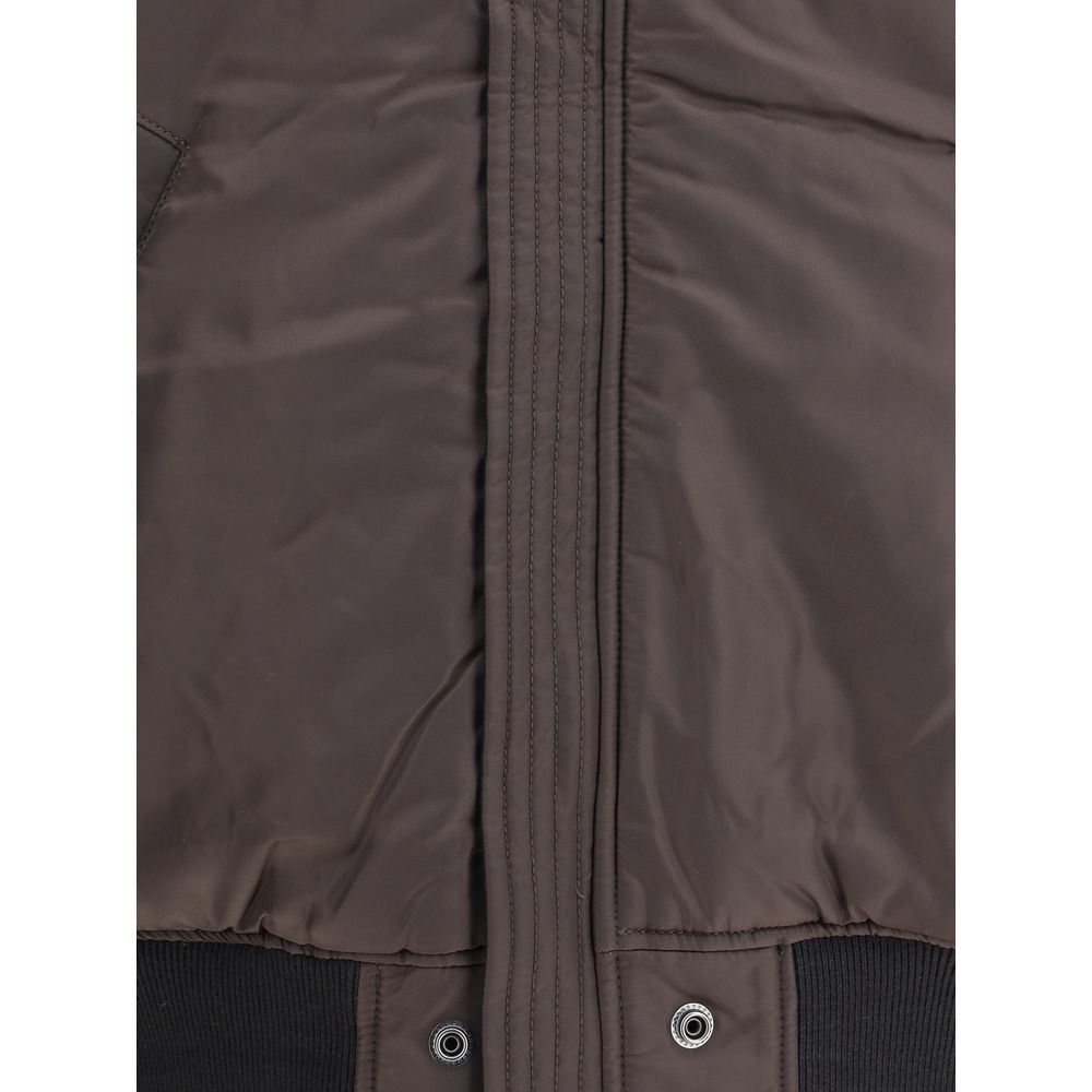 Diesel Black Polyamide Men's Bomber