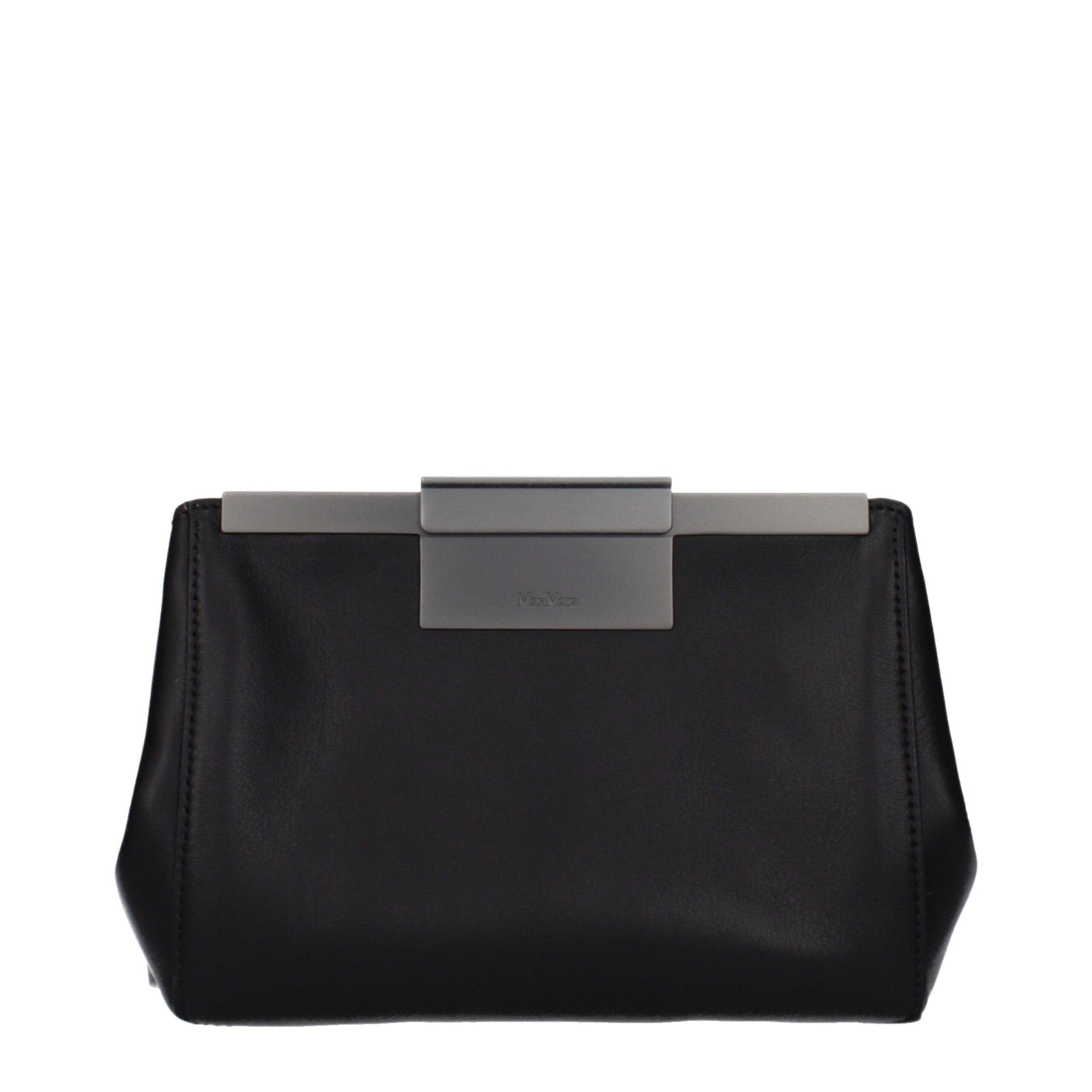 Max Mara Black Leather Crossbody Women's Bag
