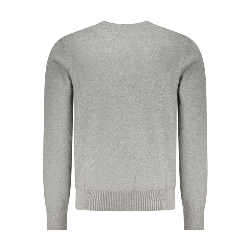 Hugo Boss Grigio Cotton Men's Men's Sweater