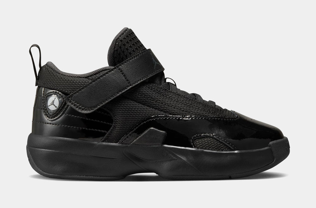 Exclusive Max Aura 6 Preschool Lifestyle Shoes (Black) — 10.5C — Front View