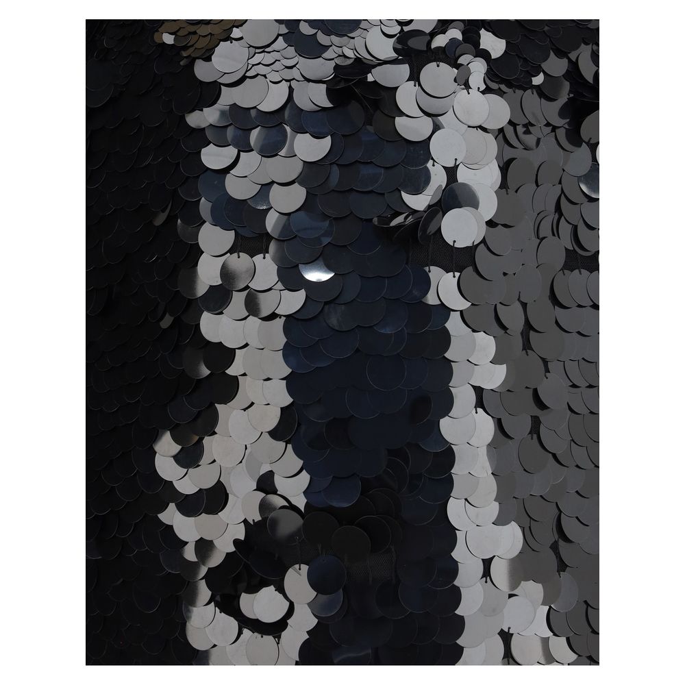 Max Mara Black Polyester Cocktail Women's Dress