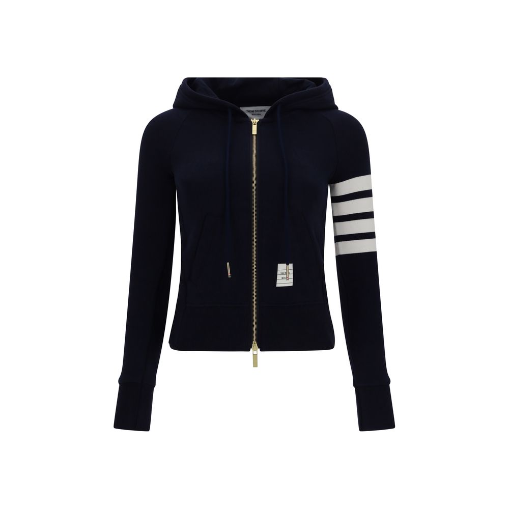 Thom Browne Blue Cotton Women's Sweatshirt