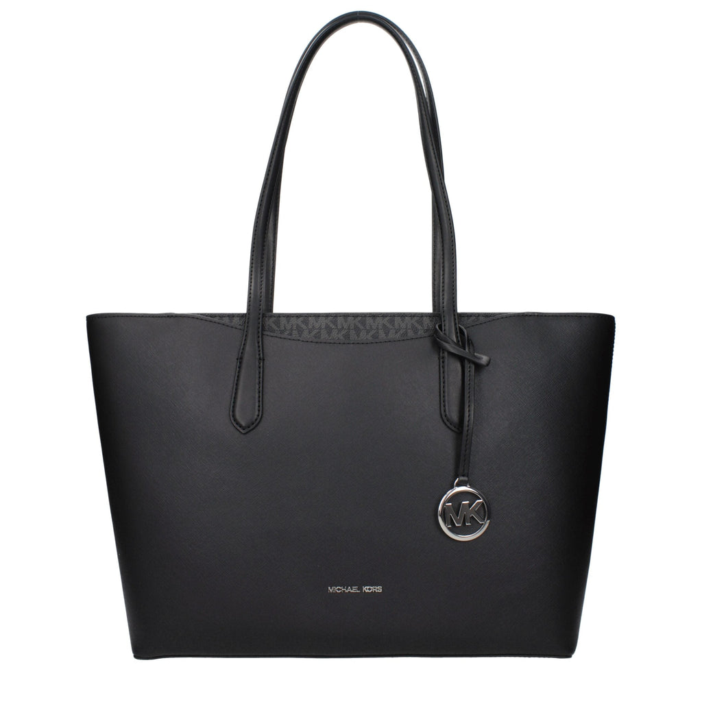 Michael Kors Black Fabric Shoulder Women's Bag