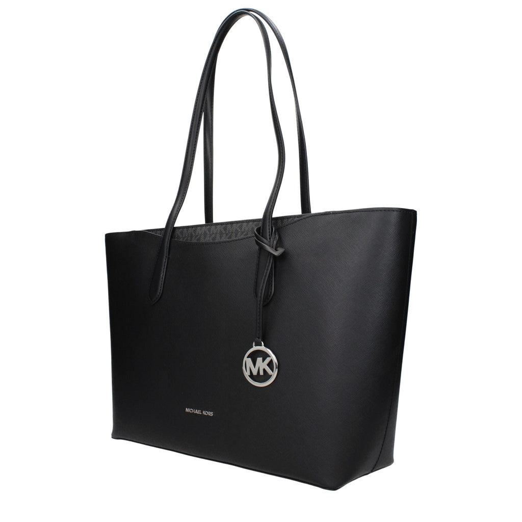 Michael Kors Black Fabric Shoulder Women's Bag