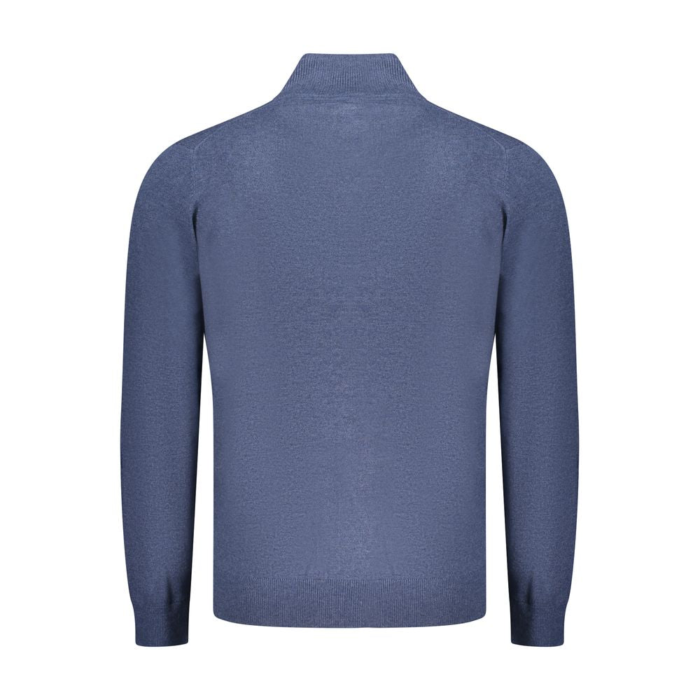 Norway 1963 Blue Polyester Men Men's Sweater