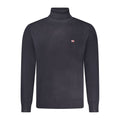 Norway 1963 Blue Wool Men's Turtleneck Men's Sweater