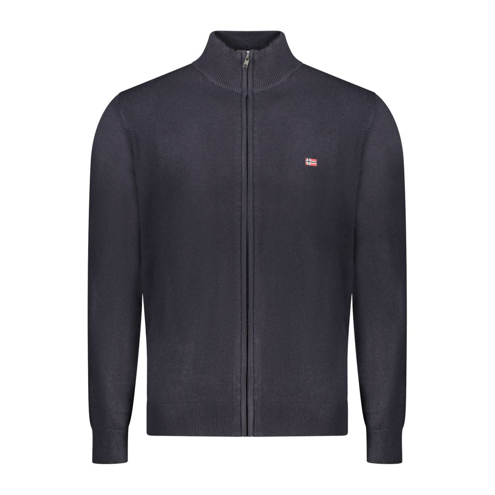 Norway 1963 Blu Poliammide Men Men's Cardigan