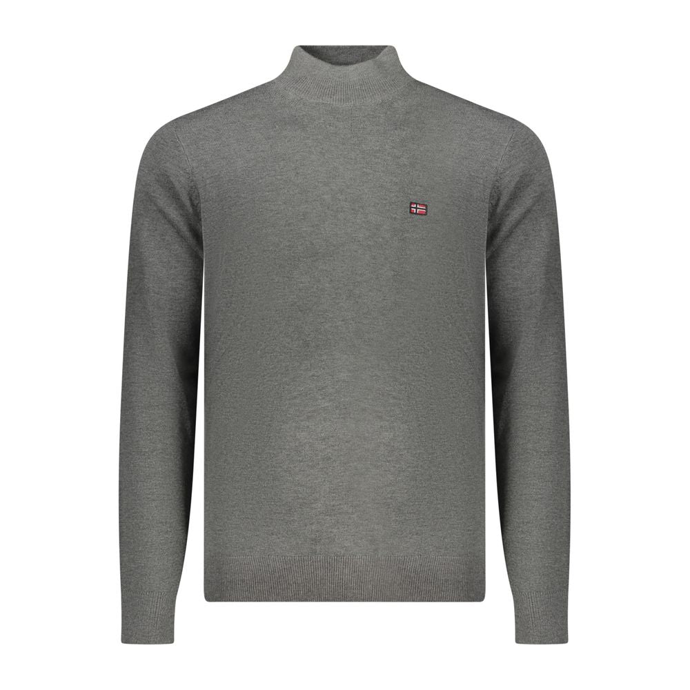 Norway 1963 Gray Wool Men Men's Sweater
