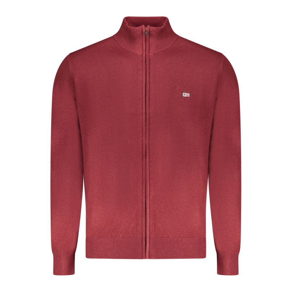 Norway 1963 Rosso Polyamide Men Men's Cardigan