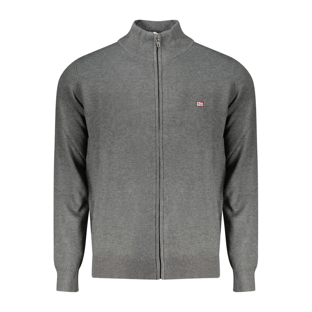 Norway 1963 Grigio Polyamide Men Men's Cardigan