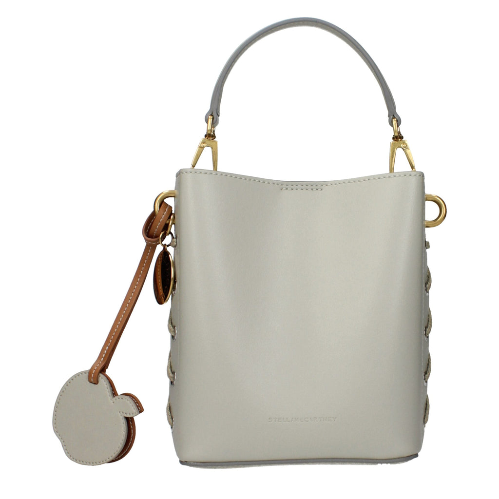 Stella McCartney Gray Leather Women's Handbag