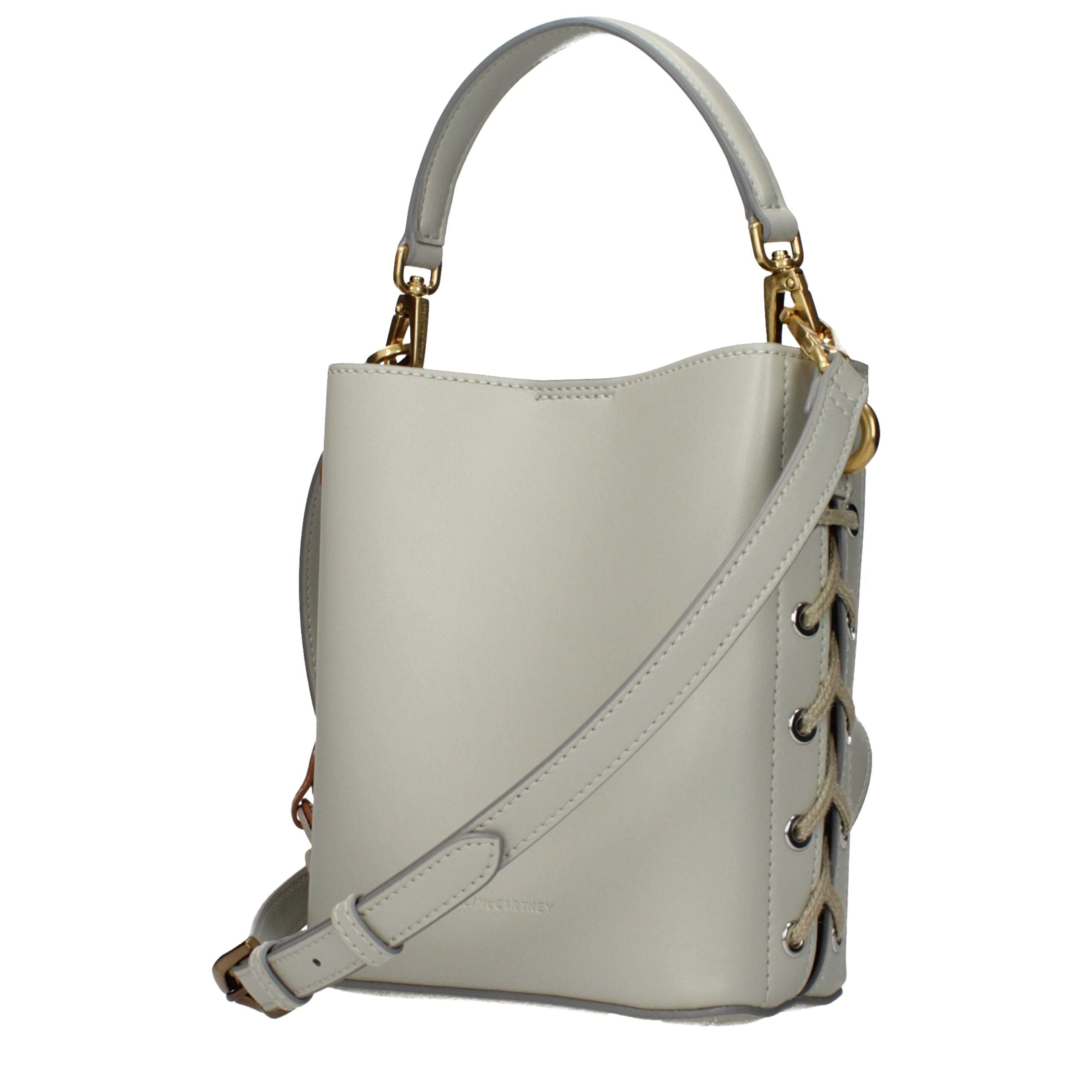 Stella McCartney Gray Leather Women's Handbag