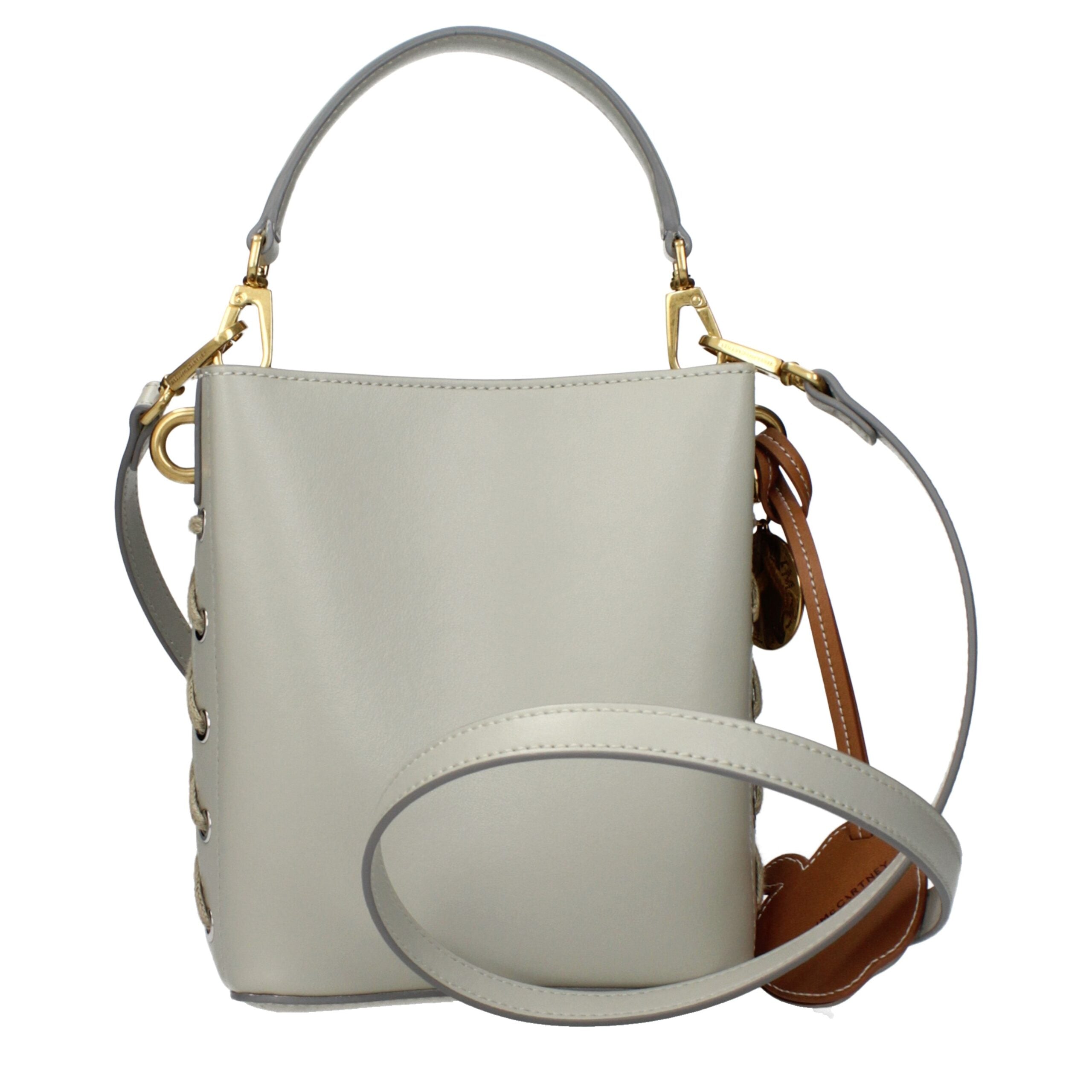 Stella McCartney Gray Leather Women's Handbag