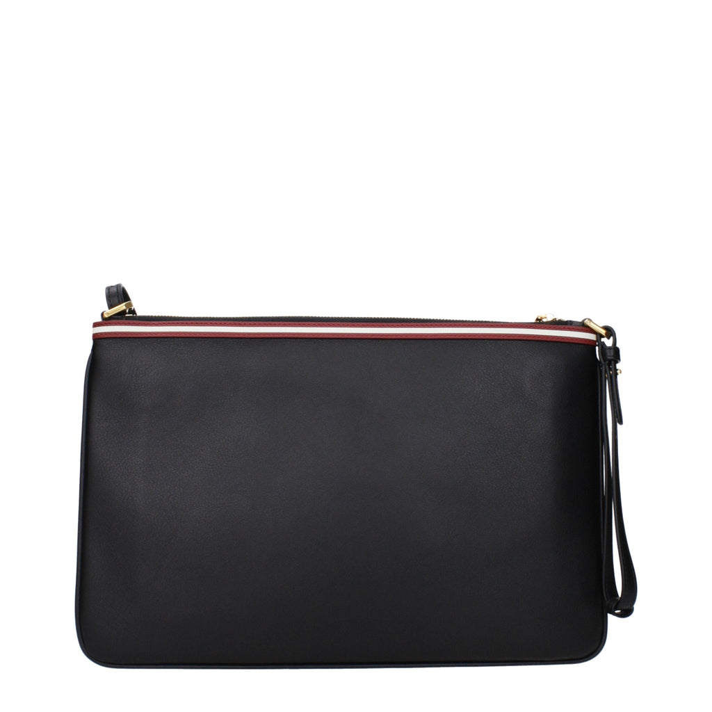 Bally Black Leather Crossbody Women's Bag