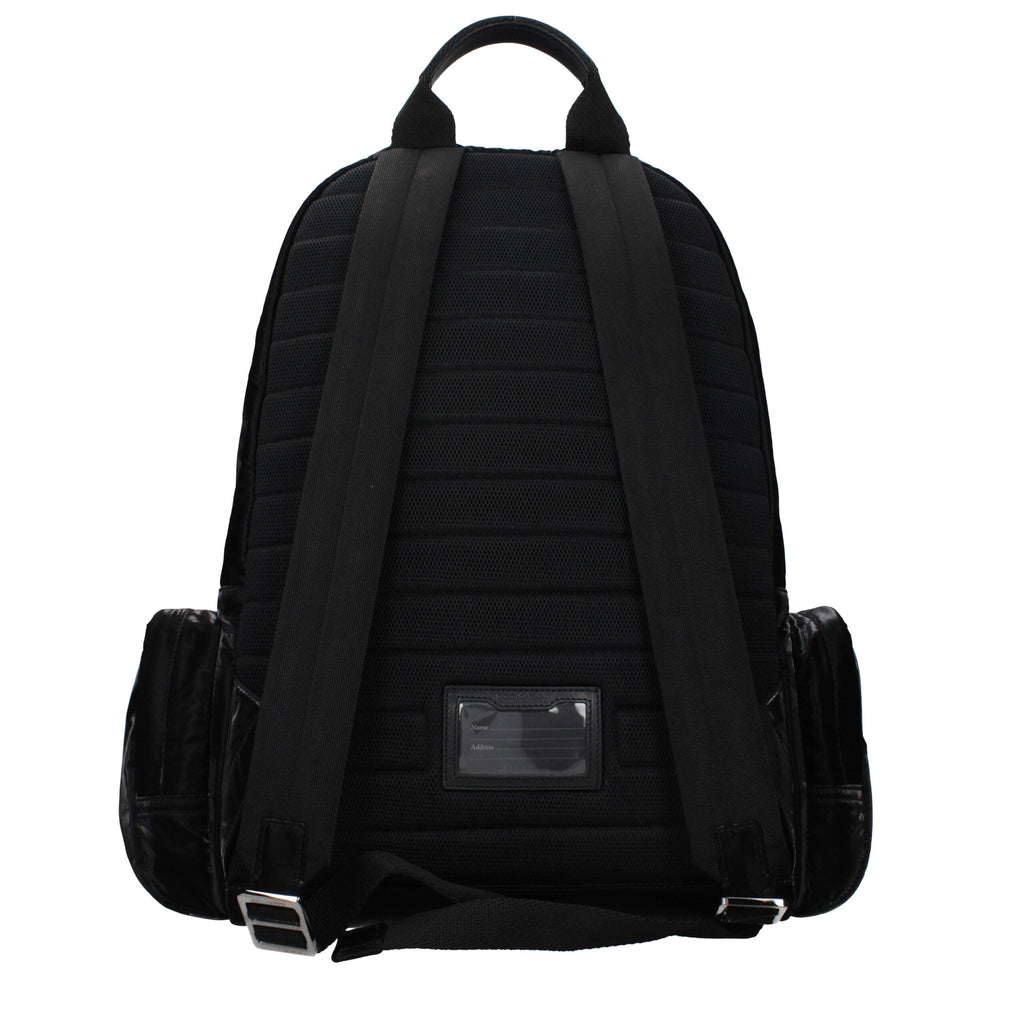 Dolce & Gabbana Black Nylon Men's Backpack
