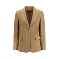 Max Mara Beige Fleece Wool Women's Clothing