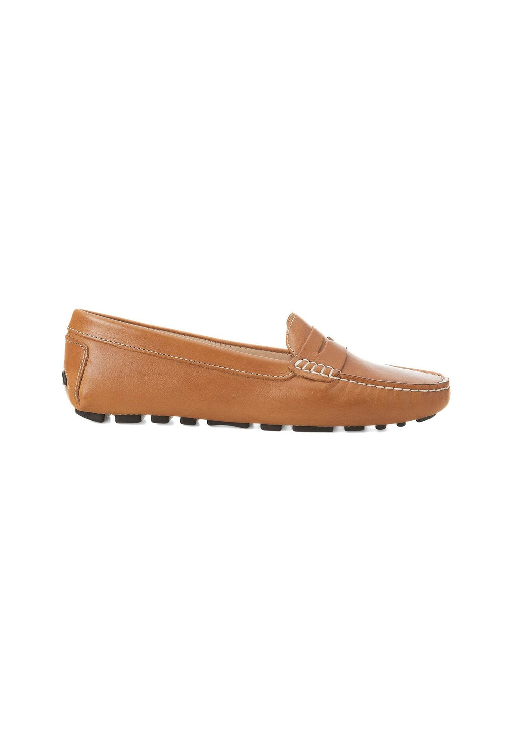 Mangará Atelier Beige Calf Leather Penny Loafers – Women’S Classic Driving Women's Shoes