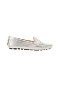 Mangará Atelier Silver Calf Leather Penny Loafers – Women’S Classic Driving Women's Shoes