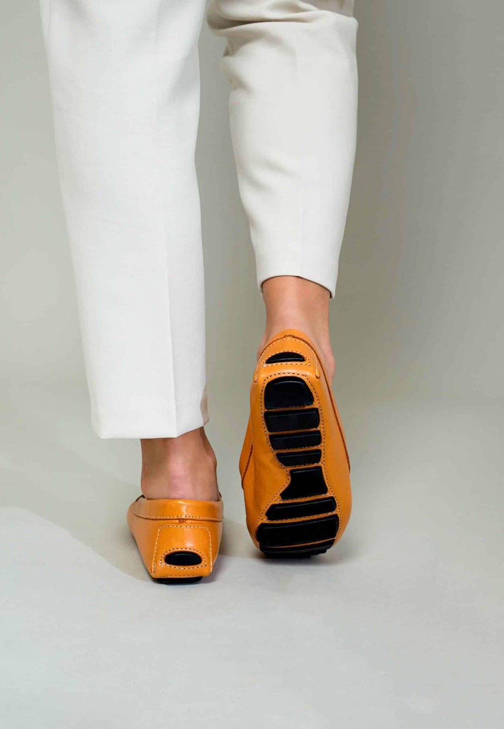 Mangará Atelier Brown Calf Leather Loafers – Women’S Driving Moccasins With Tassel Women's Detail