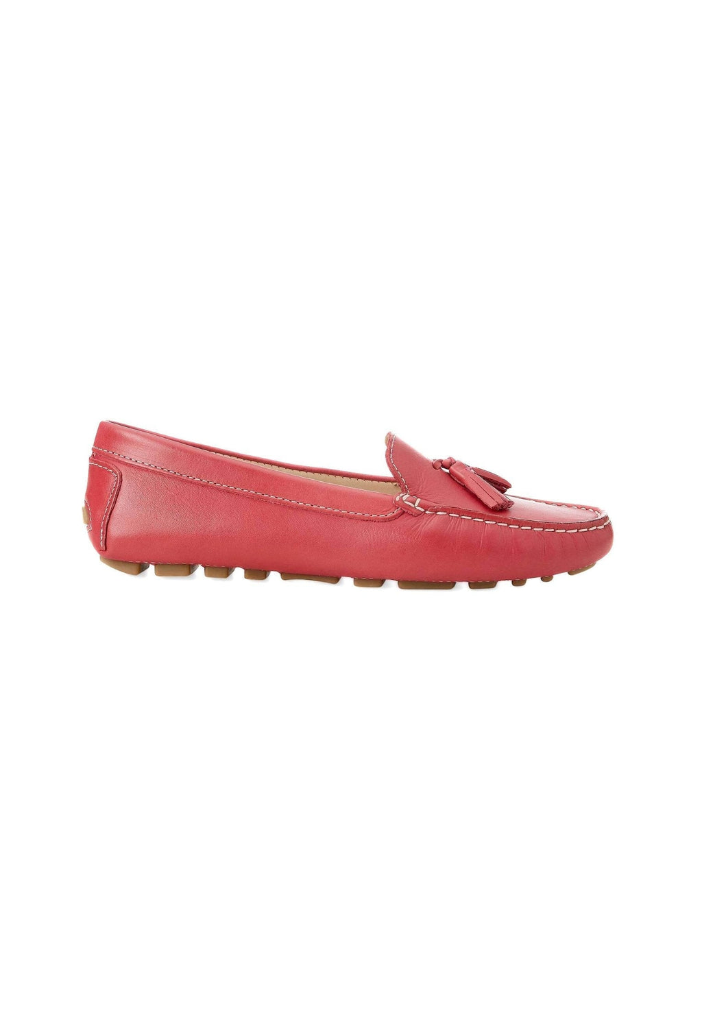 Mangará Atelier PINK Calf Leather Loafers – Women’S Driving Moccasins With Tassel Women's Detail