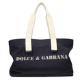 Dolce & Gabbana Blue Fabric Shoulder Men's Bag