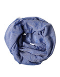 Dolce & Gabbana Blue Lace Stole Cotton Neck Wrap Shawl Men's Scarf