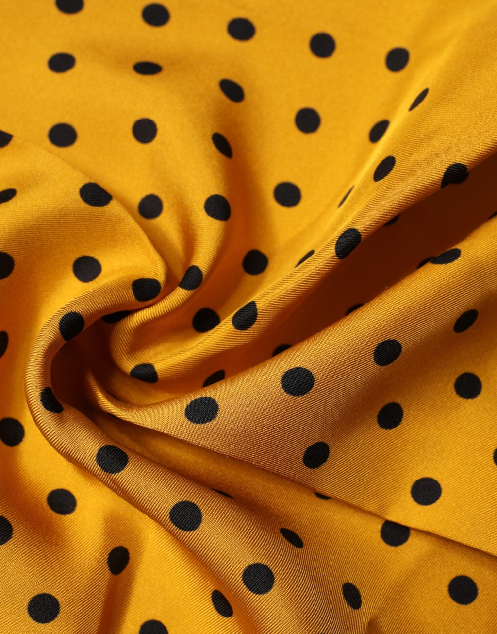 Dolce & Gabbana Orange Polka Dot Square Handkerchief Men's Scarf