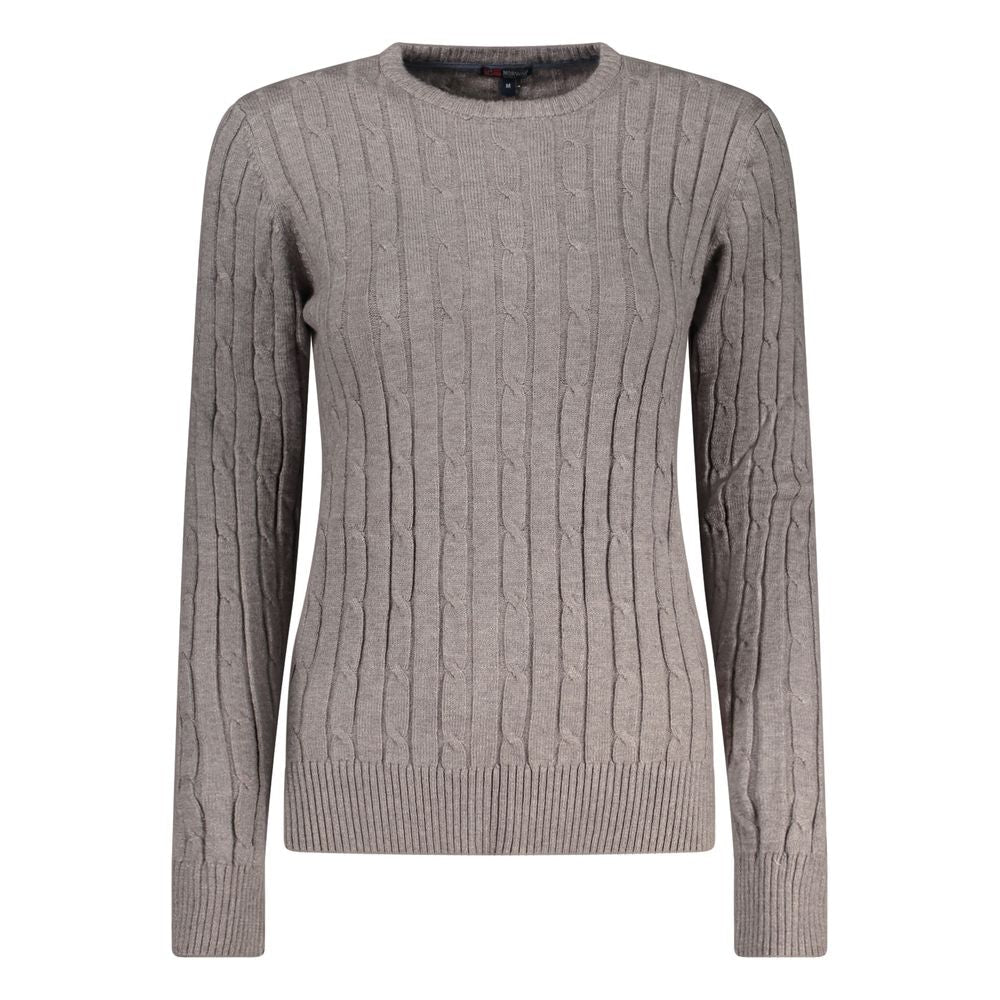 Norway 1963 Grigio Viscose Women Women's Sweater