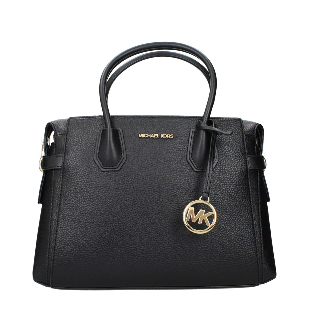 Michael Kors Black Leather Women's Handbag