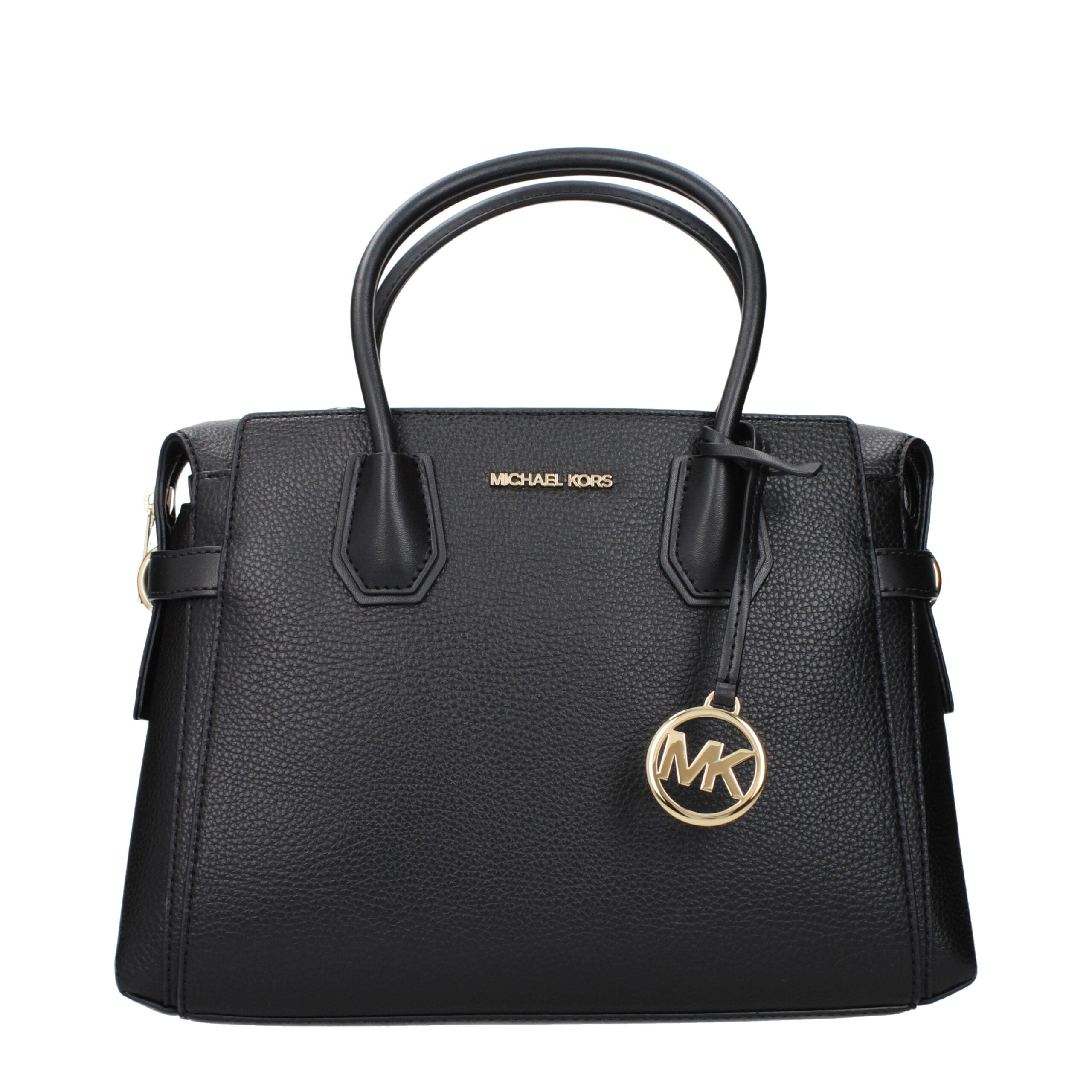 Michael Kors Black Leather Women's Handbag