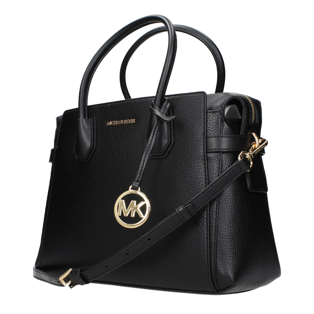 Michael Kors Black Leather Women's Handbag