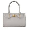 Versace Gray Leather Women's Handbag