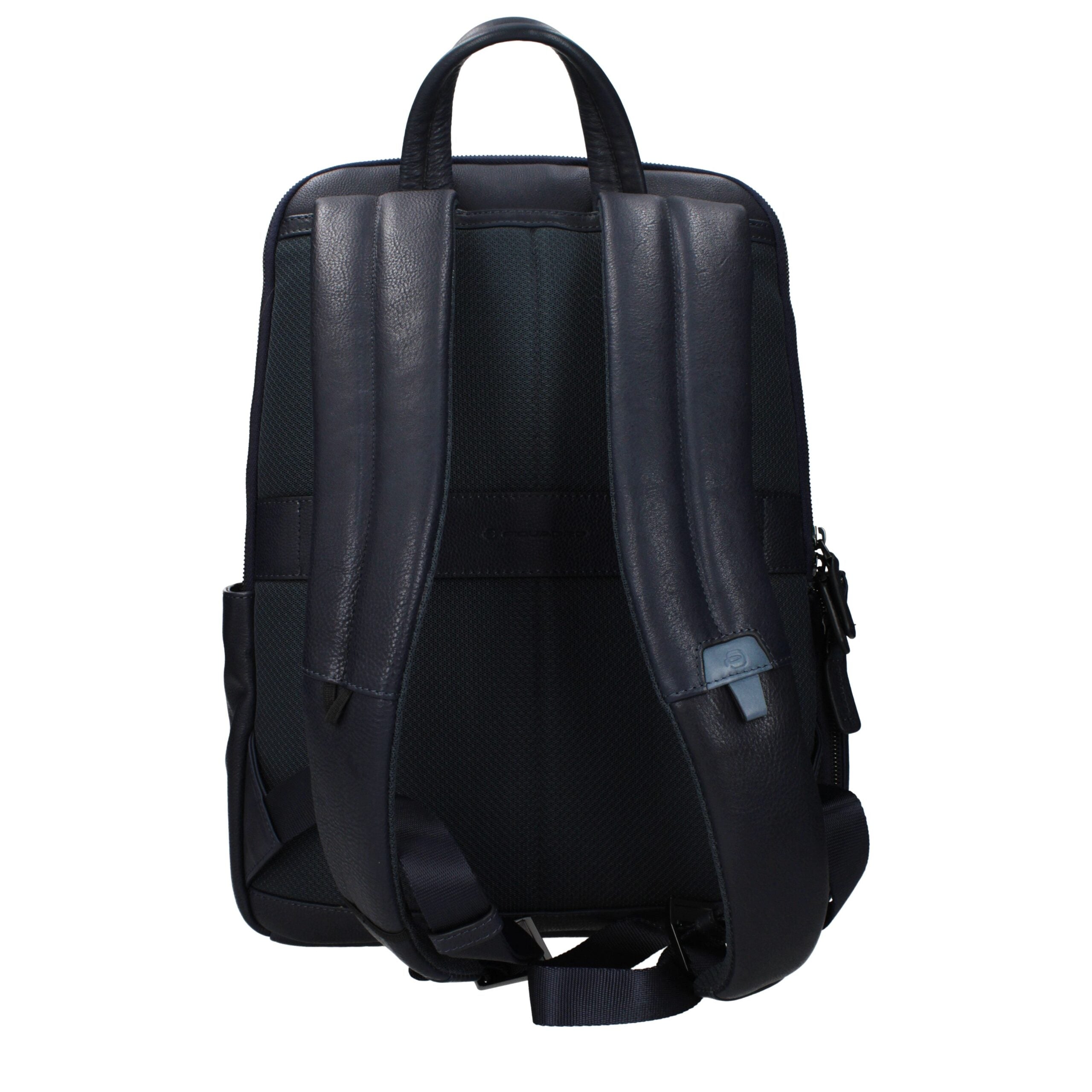 Piquadro Blue Leather Men's Backpack