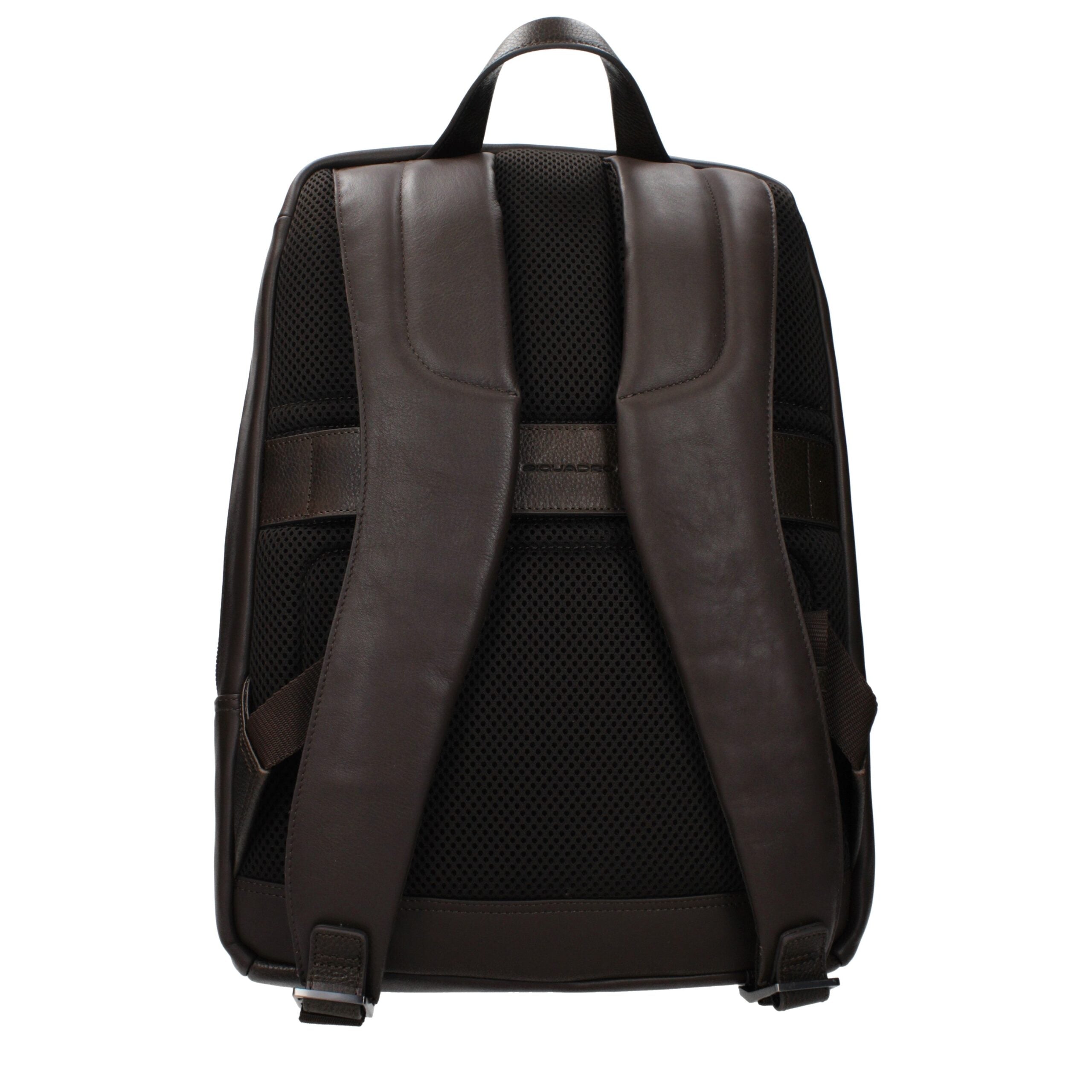Piquadro Brown Leather Men's Backpack