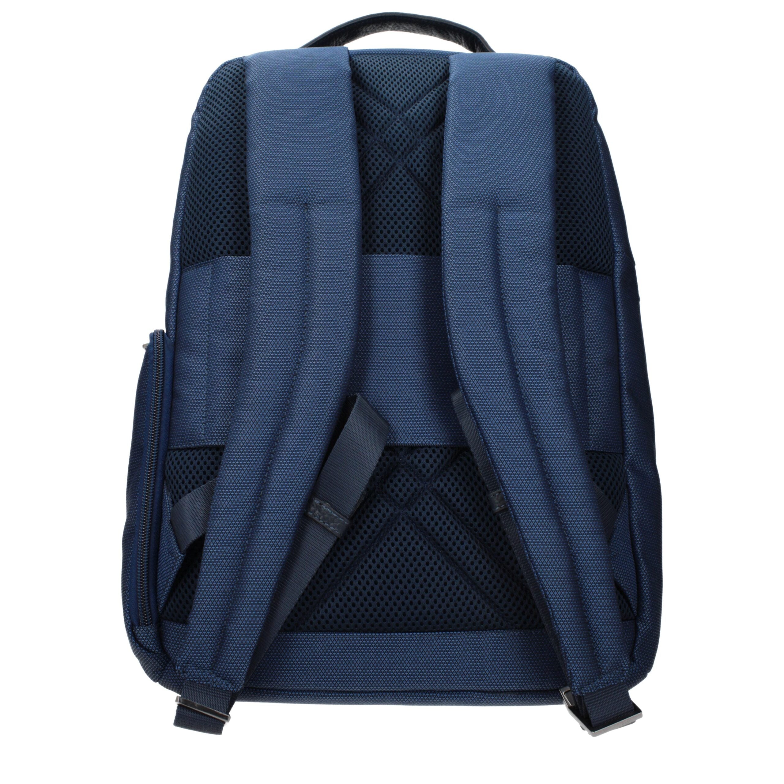 Piquadro Blue Fabric Men's Backpack