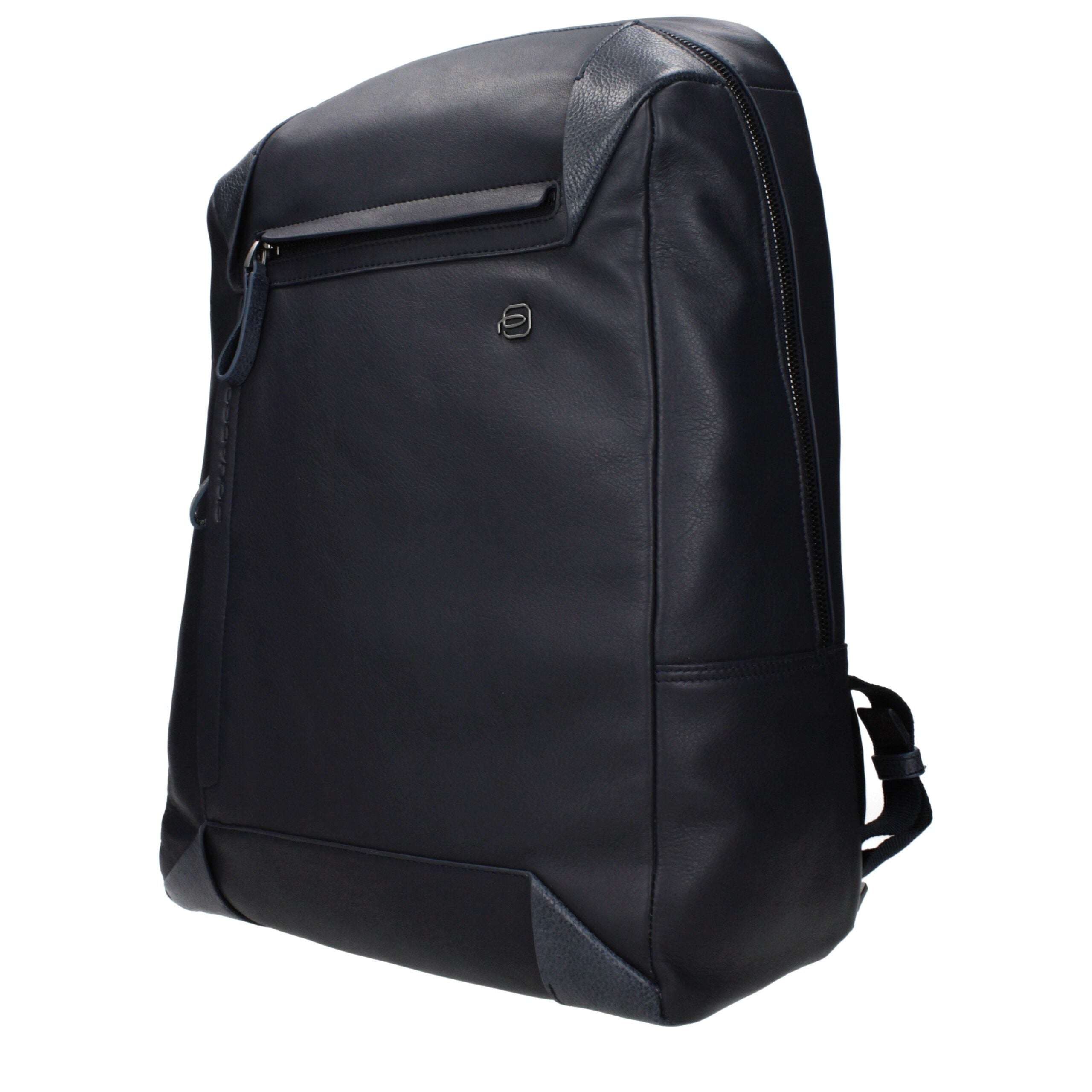 Piquadro Blue Leather Men's Backpack