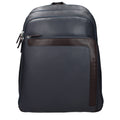 Piquadro Gray Leather Men's Backpack