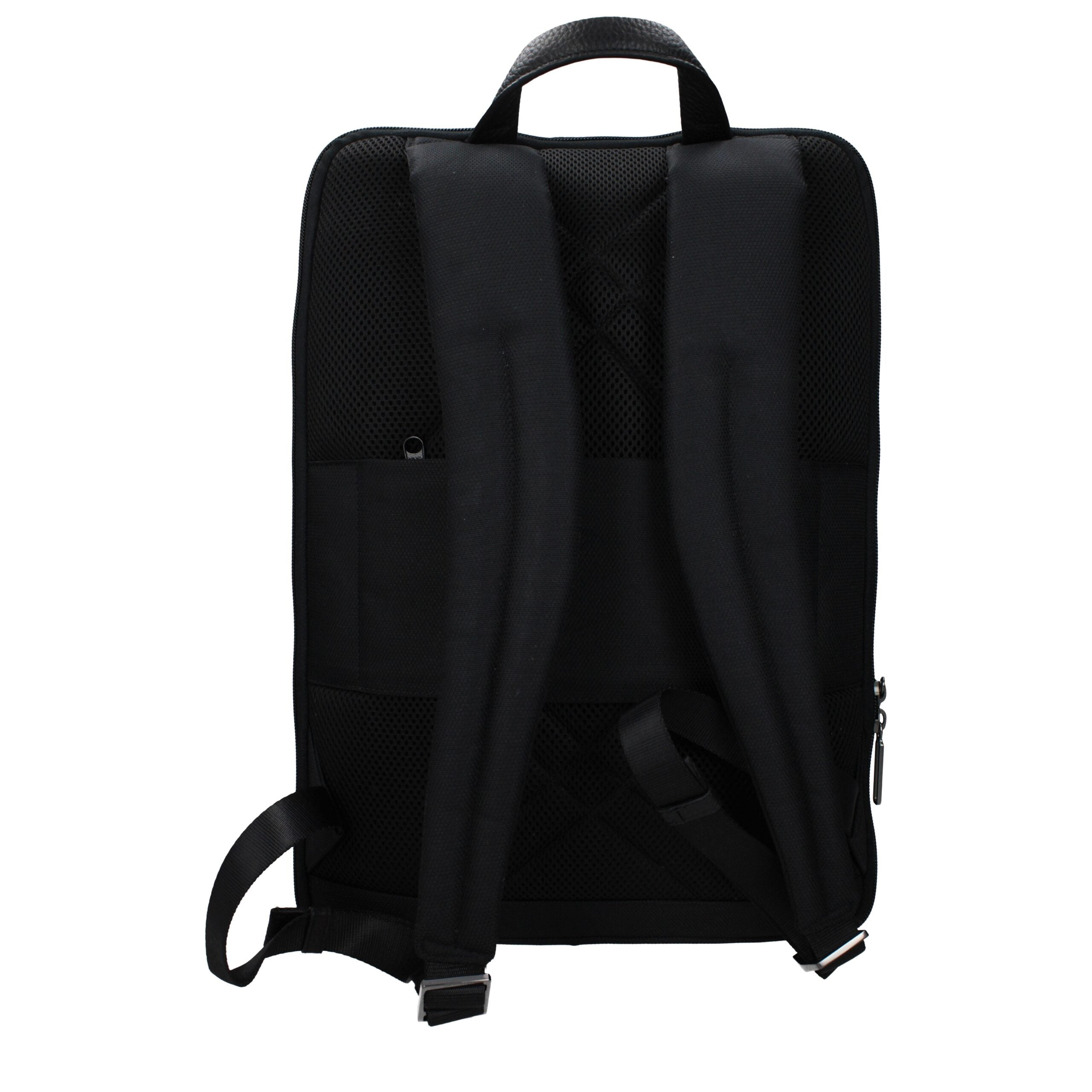 Piquadro Black Fabric Men's Backpack