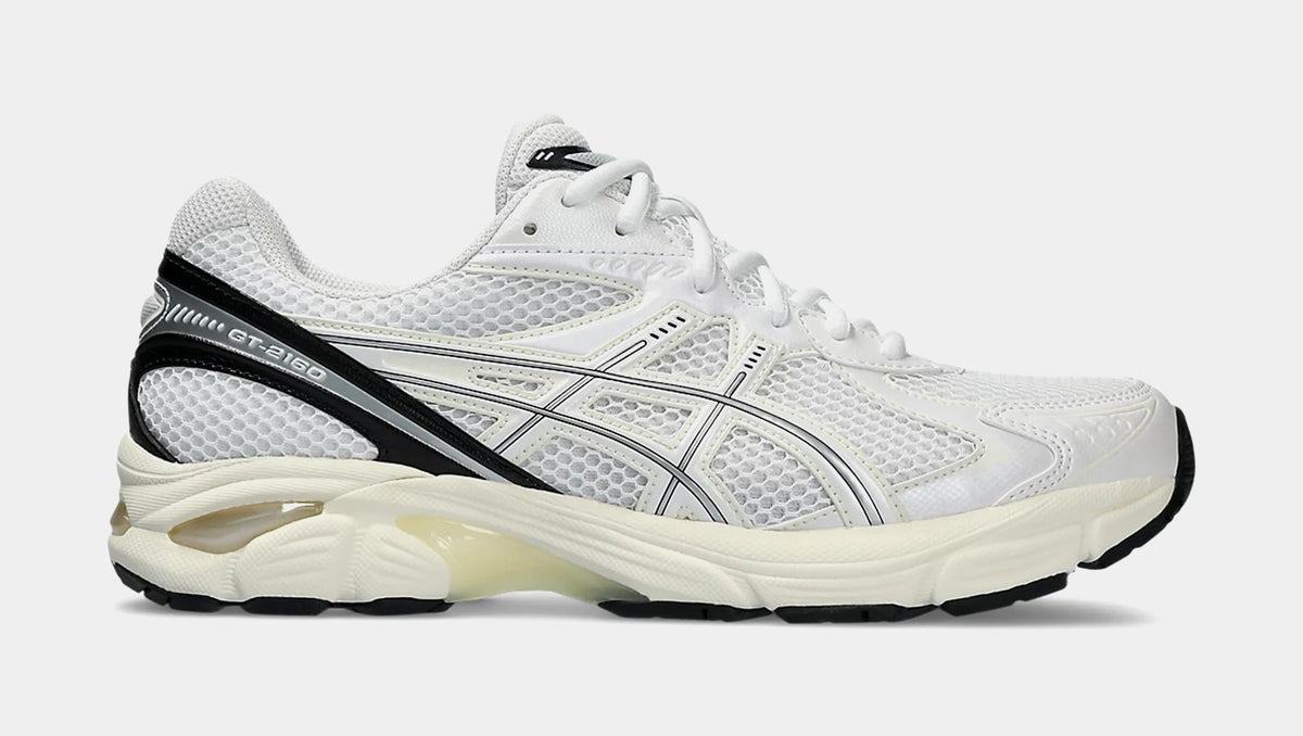 Exclusive GT-2160 Mens Running Shoes (White/Black) — 4 — Front View