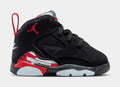 Exclusive Jumpman MVP Infant Toddler Basketball Shoes (Black/White/University Red) — 2C — Front View