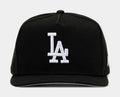 Exclusive Los Angeles Dodgers 950AF Snapback Mens Hat (Black/White) — OS — Front View