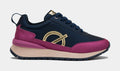 Exclusive Nicki Minaj x Fusion Press Play Womens Lifestyle Shoes (Metallic Navy/Gold) — 36 — Front View